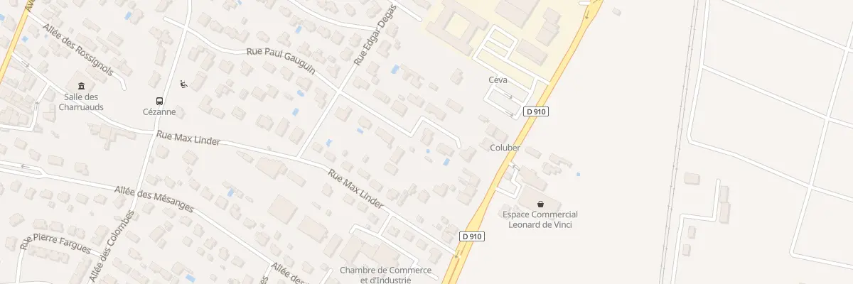 Plan du 24 Rue Paul Gauguin à Libourne