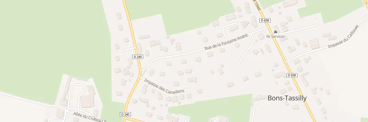 Plan du 51 Rue de la Fontaine André à Bons-Tassilly