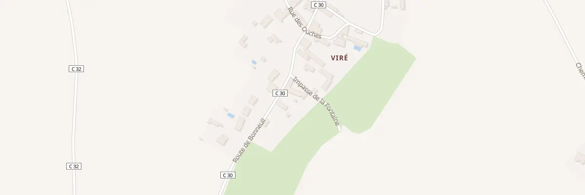 Plan du 47 Rte de Bonneuil Vire à Celles-sur-Belle