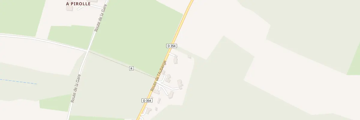 Plan du 1101 Rte de l’Auberge au Frêche
