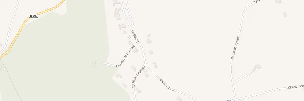 Plan du 475 Le Bourg à Projan