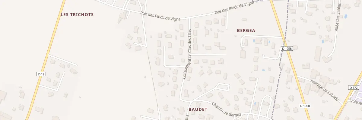 Plan du 5 Lot le Clos des Lilas à Saint-Maixant