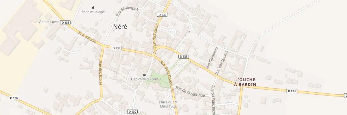 Plan du 4 Av de la Mairie à Néré