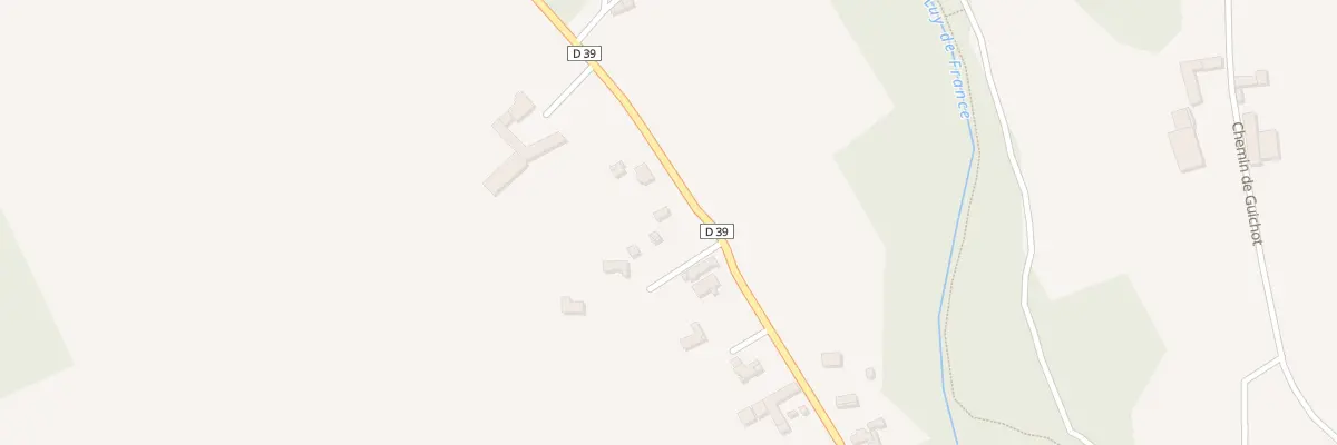 Plan du 22 Che Au-dela du Luy à Ouillon