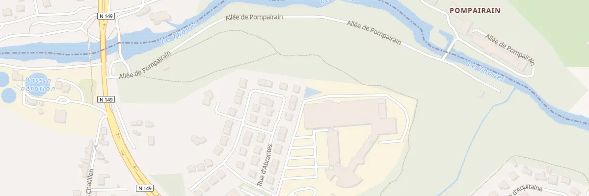 Plan du 29 Rue d’Abrantes à Parthenay