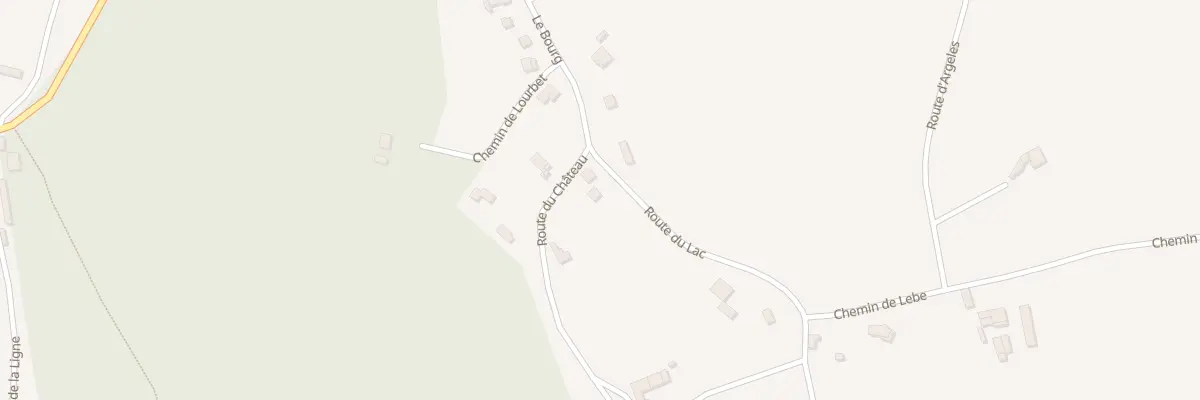 Plan du 23 Rte du Château à Projan