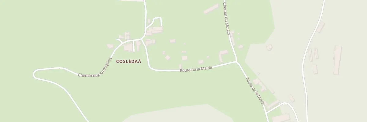 Plan du 5003 Them à Coslédaà-Lube-Boast