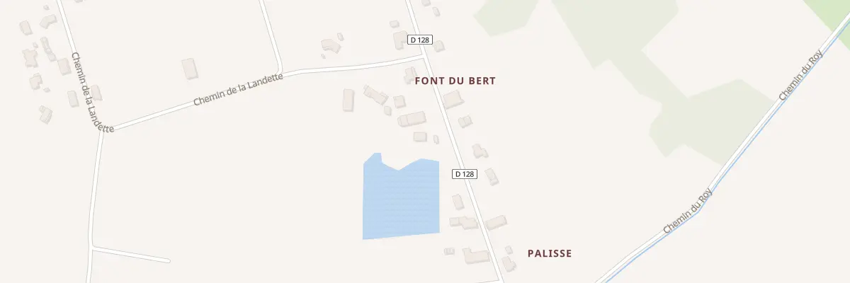Plan du 968 Rte de Moulon à Génissac