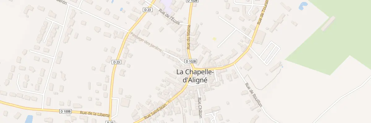 Plan du 1 Rue du Maine à La Chapelle-d’Aligné