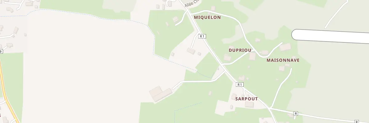 Plan du 126 Sarpout à Saint-Gor