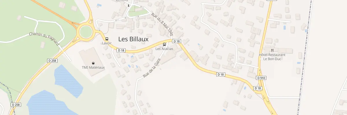 Plan du 25 Rue des Acacias aux Billaux