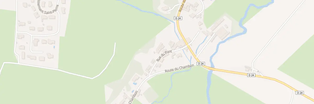 Plan du 8 Rue du Pont à Saivres