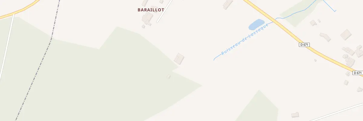 Plan du 34 Dubert à Bellebat