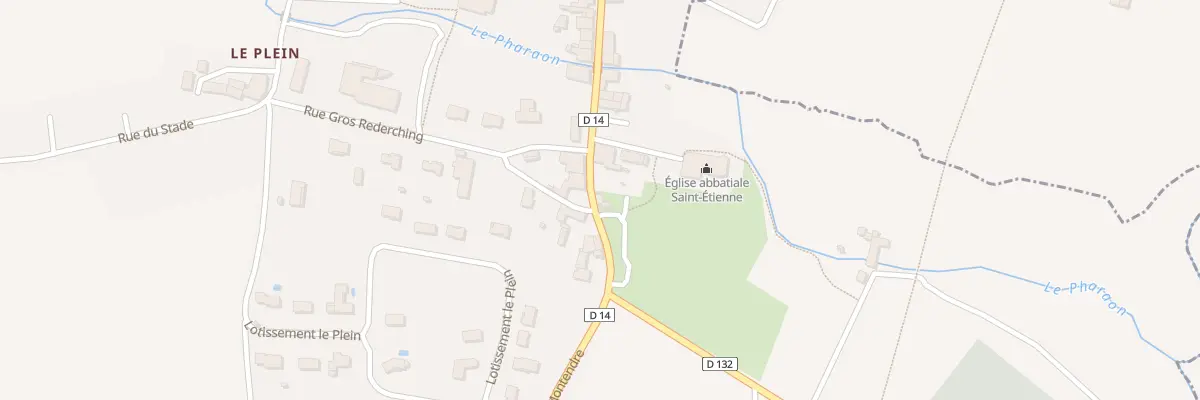 Plan du 77 Rue du Gen de Gaulle à Baignes-Sainte-Radegonde