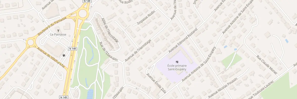 Plan du 9 Av de l’Hermitage à Châtillon-sur-Thouet