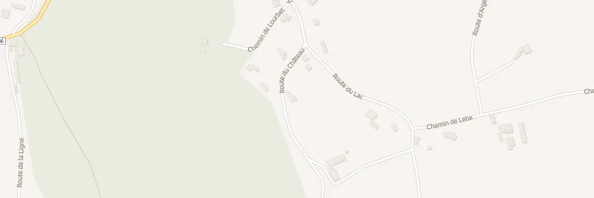 Plan du 59 Rte du Château à Projan