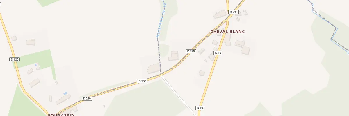 Plan du 5 Cheval Blanc à Mourens