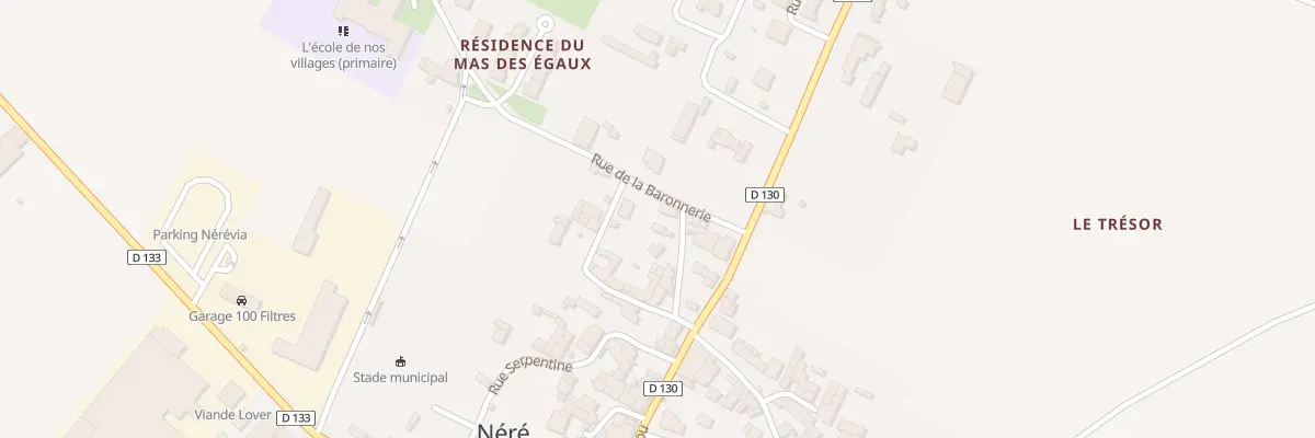 Plan du 11 Rue des Plombiers à Néré