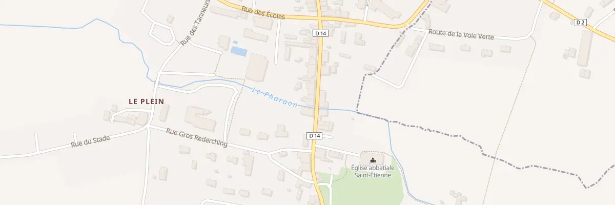 Plan du 76 Rue du Gen de Gaulle à Baignes-Sainte-Radegonde