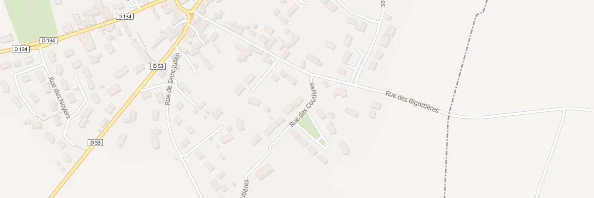 Plan du 1 Rue des Coutières à Vion