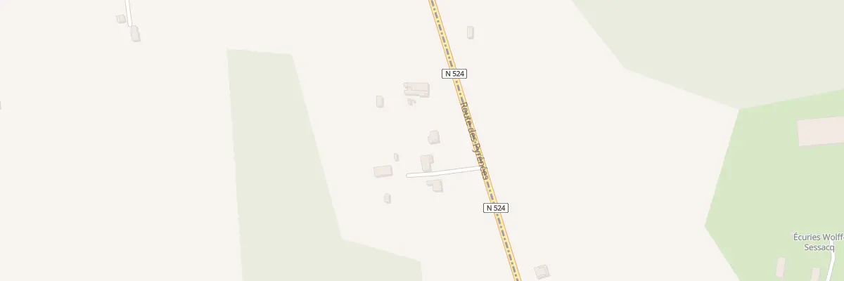 Plan du 3 Bourdales à Mazères