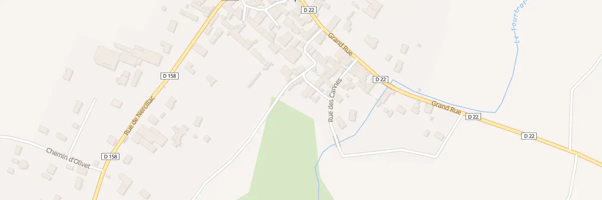 Plan du 14 Rue de la Taillée à Réparsac