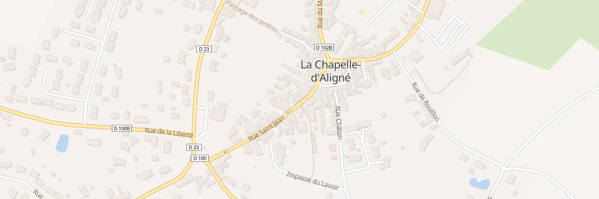 Plan du 10 Rue Saint Jean à La Chapelle-d’Aligné
