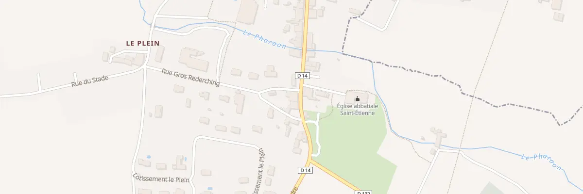 Plan du 80 Rue du Gen de Gaulle à Baignes-Sainte-Radegonde