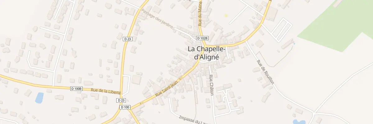 Plan du 6 Rue Saint Jean à La Chapelle-d’Aligné