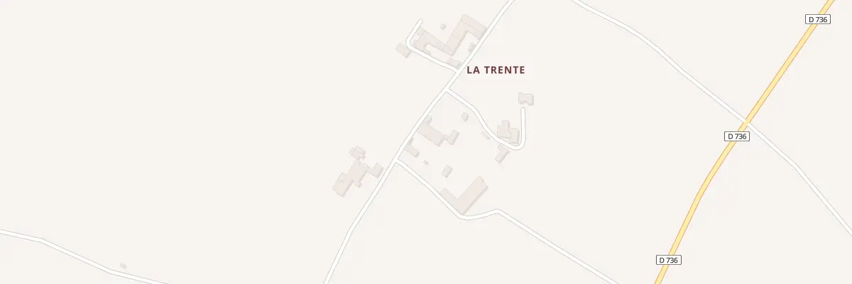 Plan du 4 Rte de la Trente à Segonzac