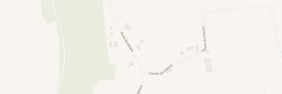 Plan du 428 Rte de Bilhere à Projan