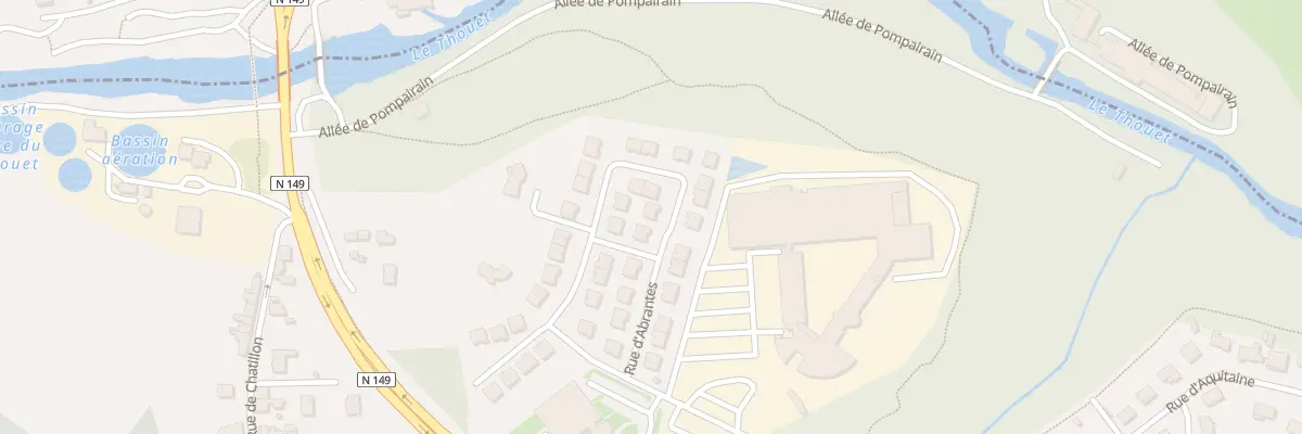 Plan du 24 Rue d’Abrantes à Parthenay