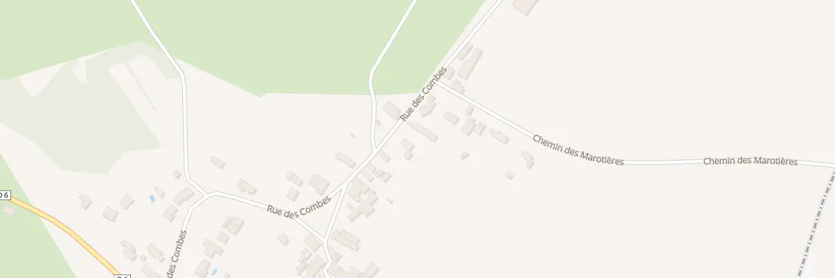 Plan du 3 Rue des Combes Paunay à Saivres