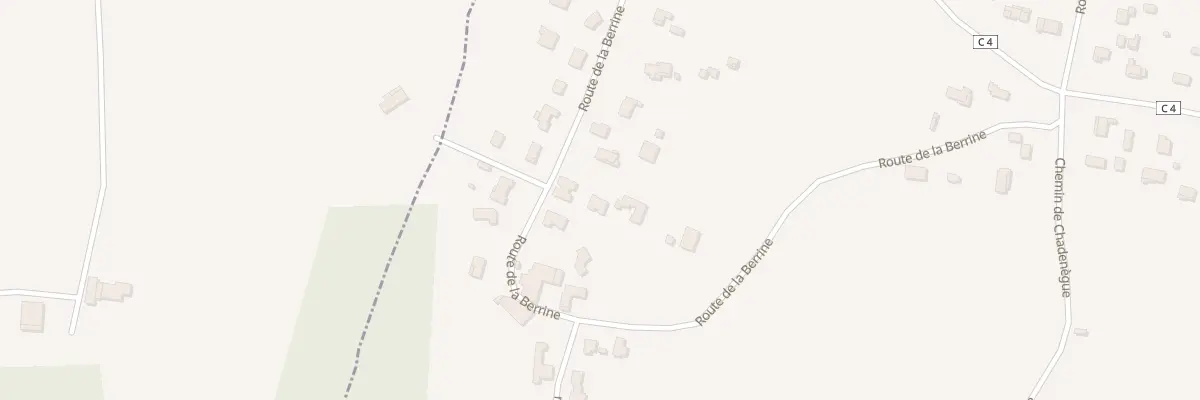 Plan du 3B La Berrine à Bonzac