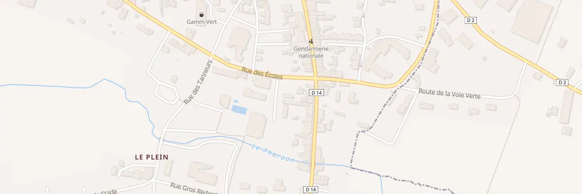 Plan du 58 Rue du Gen de Gaulle à Baignes-Sainte-Radegonde