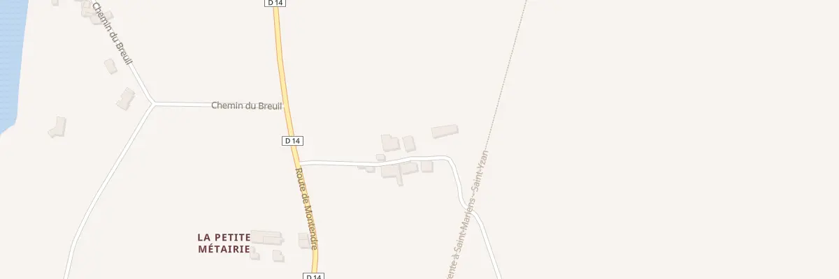 Plan du 3 Che de Chez Légéron à Baignes-Sainte-Radegonde