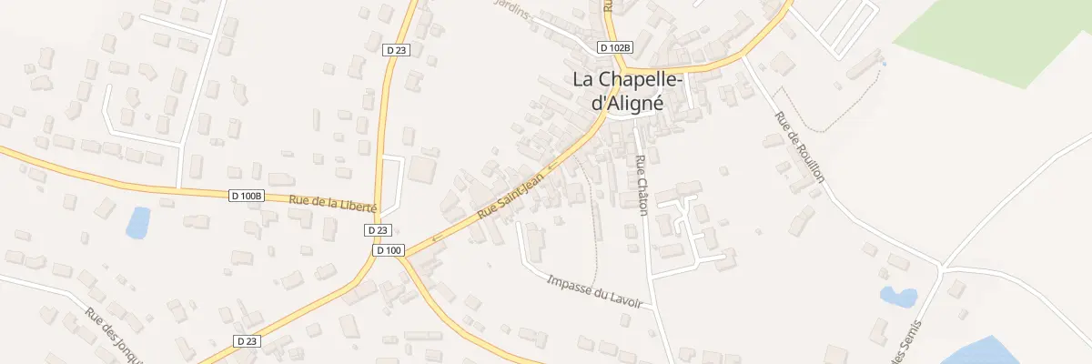 Plan du 15 Rue Saint Jean à La Chapelle-d’Aligné