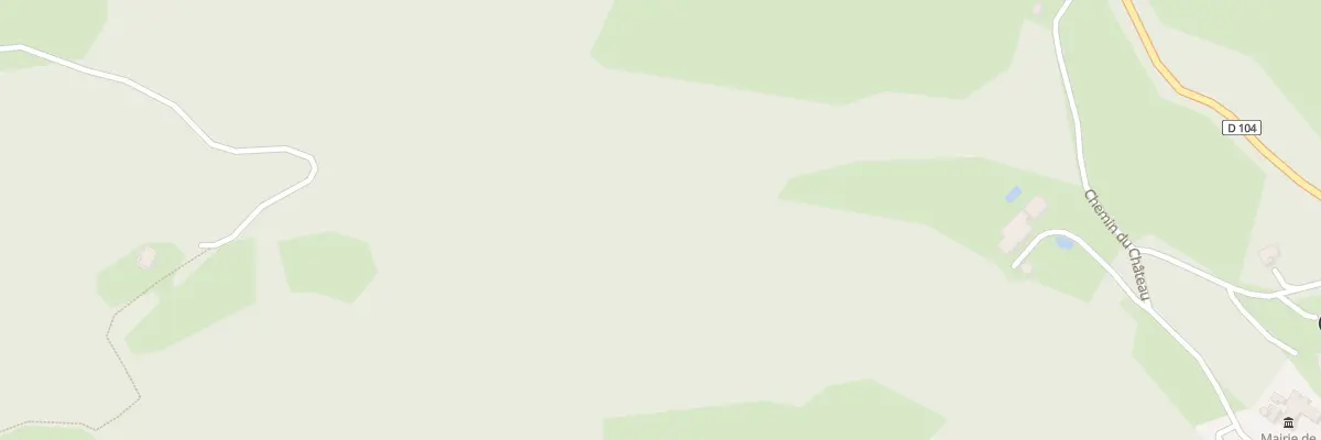 Plan du 15 Che du Château à Castetpugon