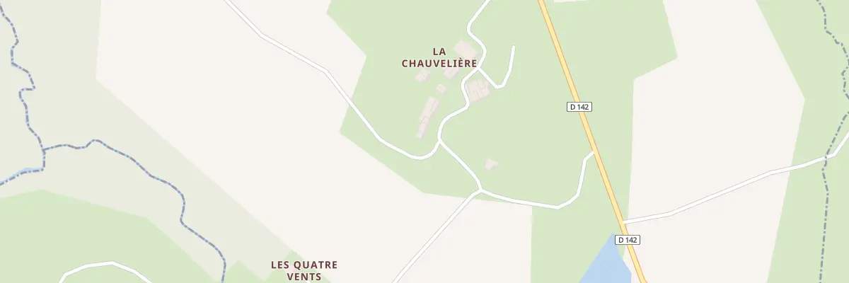 Plan du 1 La Chauvelière à Saint-Lin