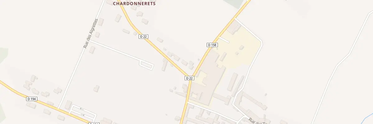 Plan du 2 Rue de Sainte Severe à Réparsac