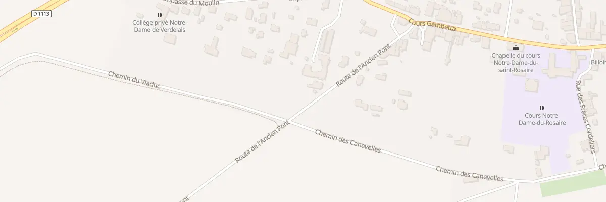 Plan du 12 Rte de l’Ancien Pont à Saint-Macaire