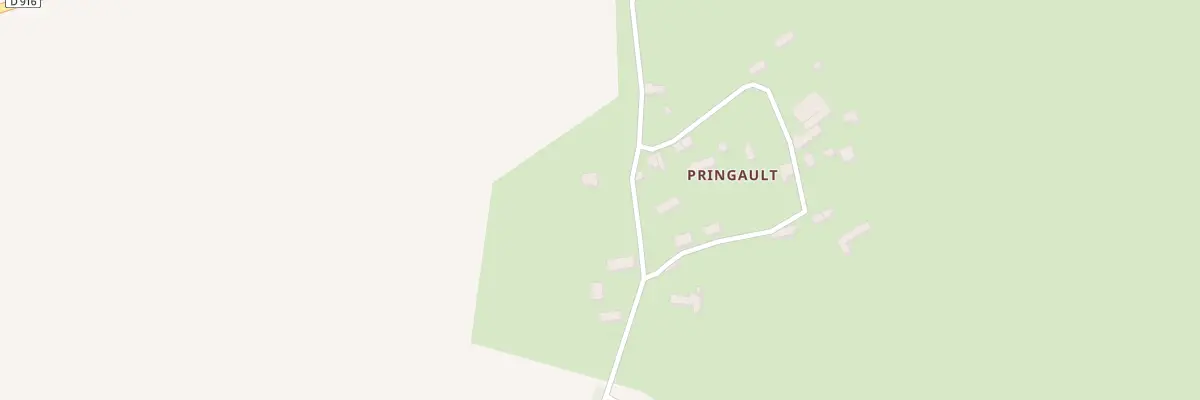 Plan de Pringault Ouest à Rânes