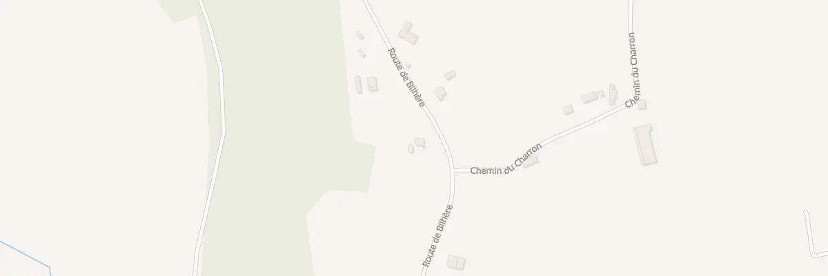 Plan du 357 Rte de Bilhere à Projan