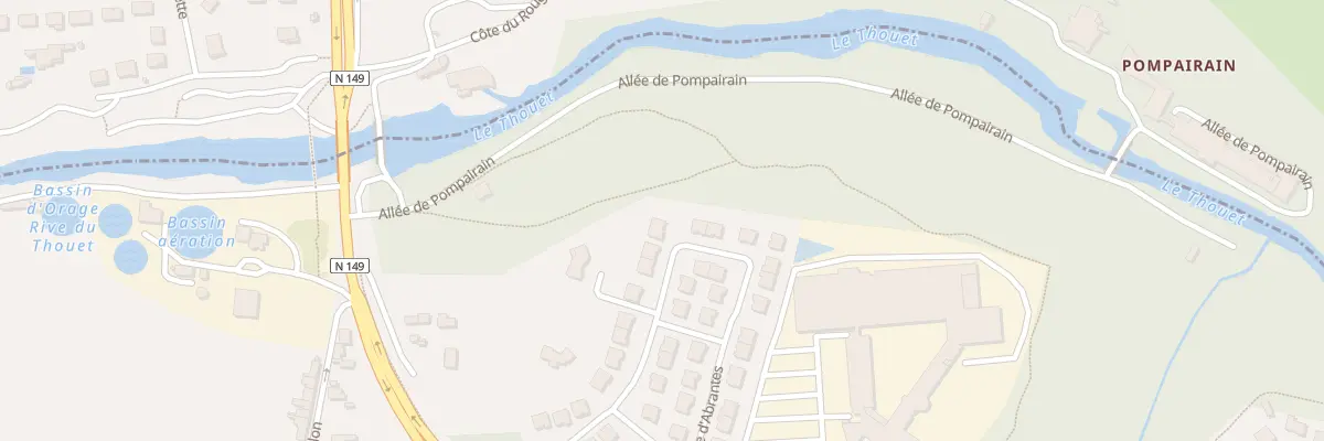 Plan du 19 Rue d’Abrantes à Parthenay