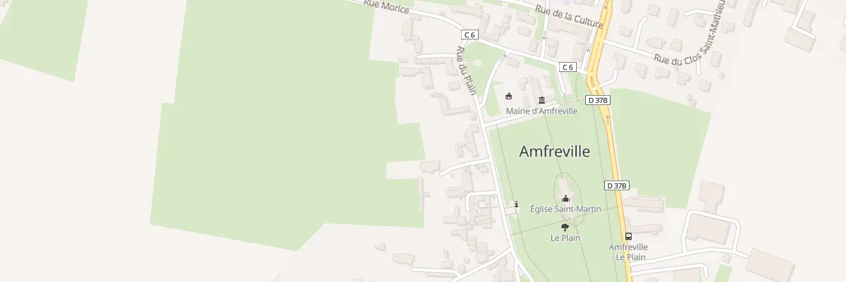 Plan du 20 Rue du Plain à Amfreville