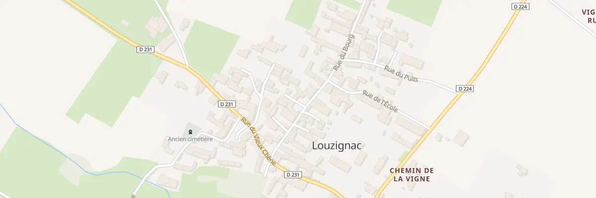 Plan du 4 Imp des Jasmins à Louzignac