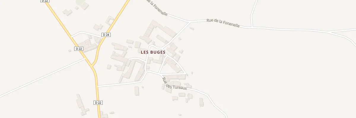 Plan du 2 Sen des Vionnes à Sainte-Sévère