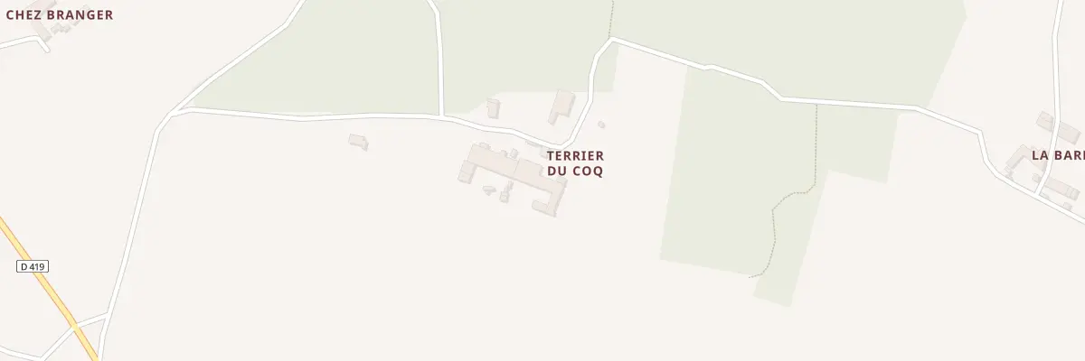 Plan du 600 Rte du Terrier du Cot à Juillac-le-Coq