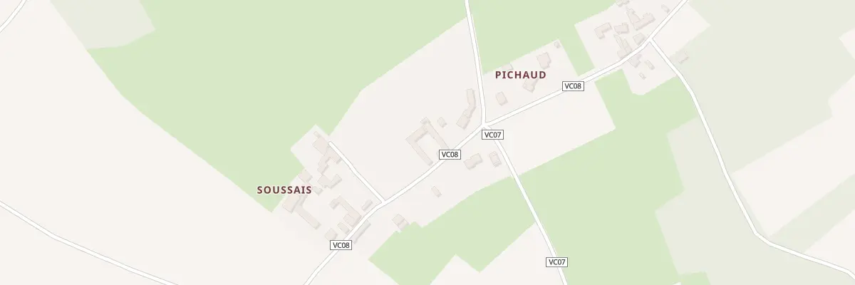 Plan du 17 Soussais à Sainte-Verge