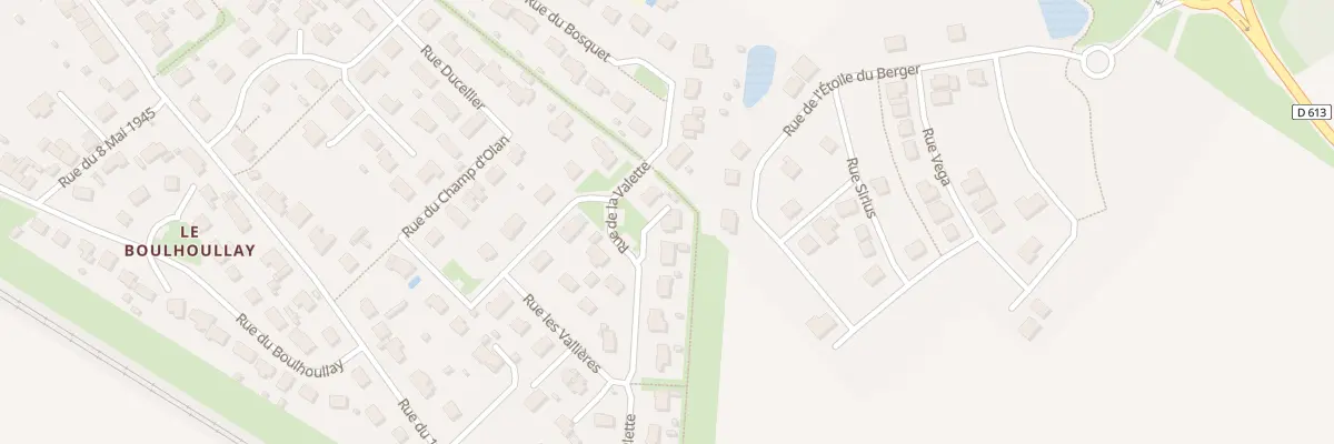 Plan du 3 Rue de la Valette à Frénouville